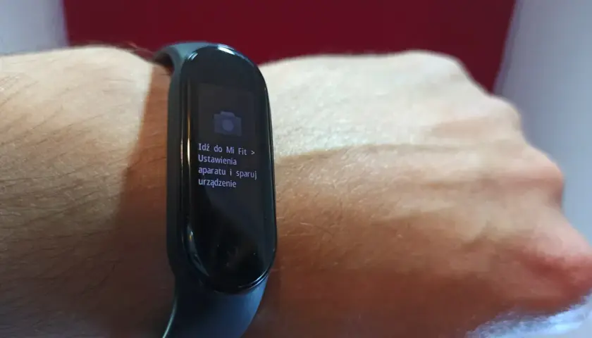 Mi Band 6 aparat jak włączyć - dlaczego nie ma aparatu?