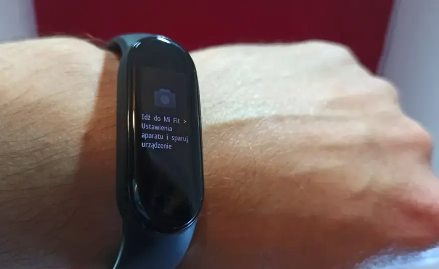 Mi Band 6 aparat jak włączyć - dlaczego nie ma aparatu?